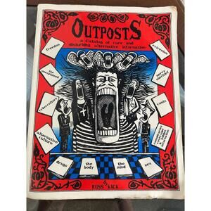 Outposts by Russ Kick Rare Alternative Culture Book 1990s Underground